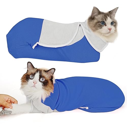 Self-Adhesive Cat Grooming Wrap, Cozy Cat Wrap for Cutting Nails,