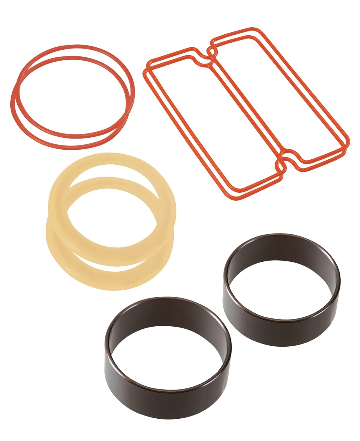 HQUA Steel Piston Ring and gaskets, PAS20RB Version 2023, fit PAS10, PAS20 Aeration System which was Manufactured from 2023, Sold from March, 2023.