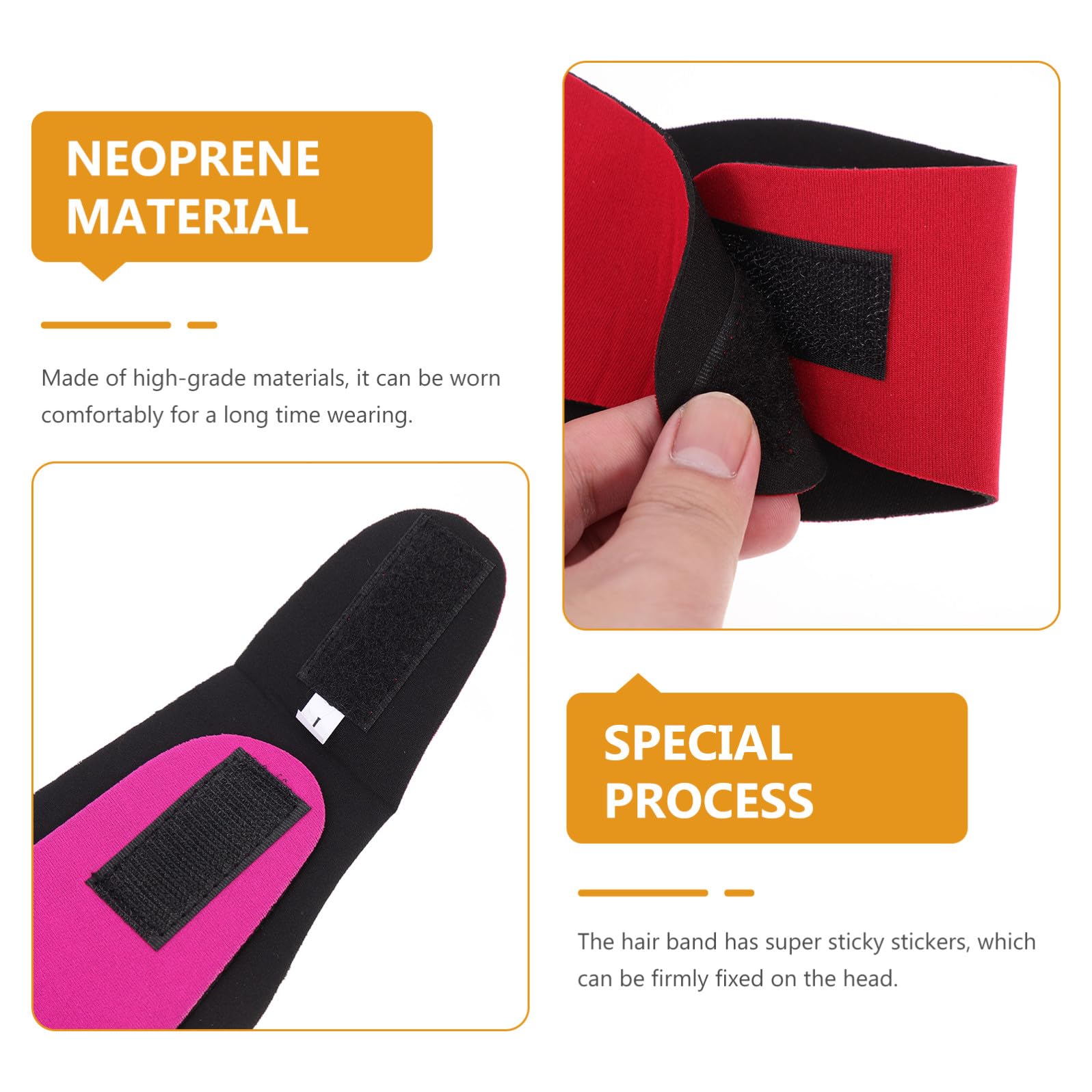 Toyvian Protector De Oídos Banda Ajustable Para Natación Y Accesorios De Playa Y Actividades Acuáticas Unisex 4 Piezas X 4