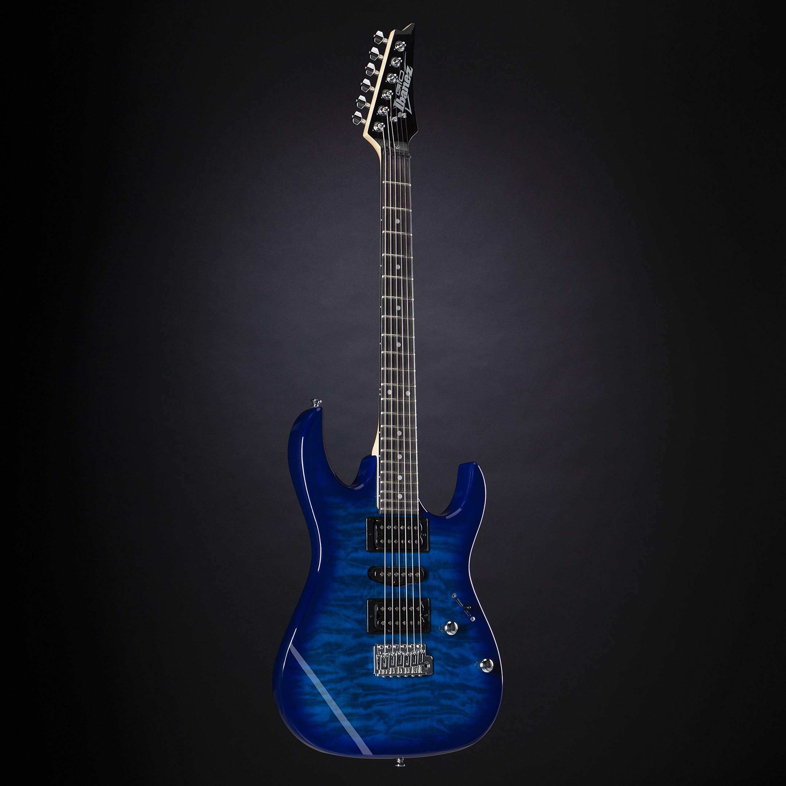 Ibanez Gio GRX70QA-TBB Transparent Blue Burst - Chitarra elettrica