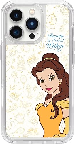 OtterBox Funda para iPhone 13 Pro (solamente) Symmetry Series+ - BELLE WITHIN, ultra elegante, se ajusta a MagSafe, bordes elevados para proteger la