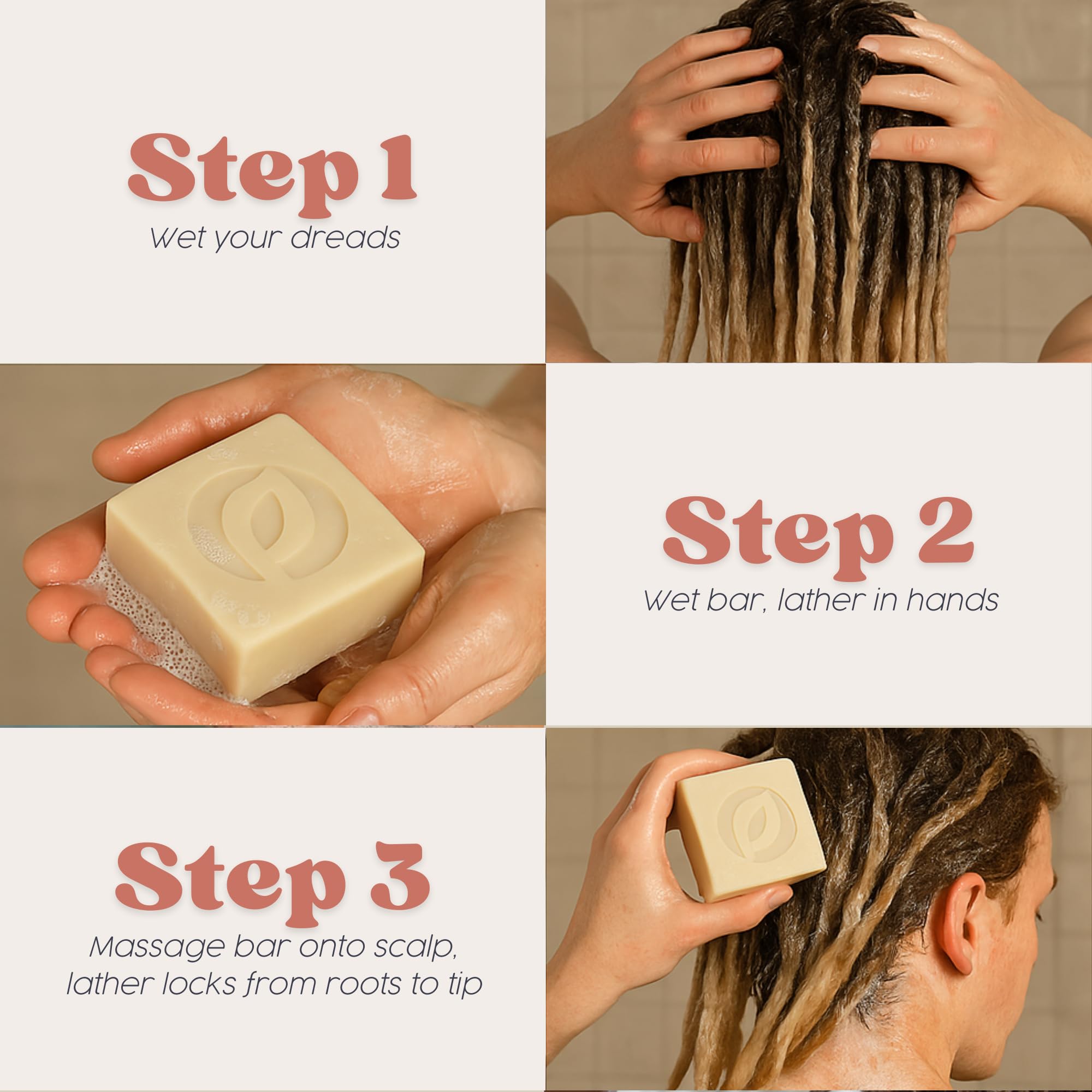 Shampoo Solido Vegano Per Rast: Shampoo Chiarificante Di Pachouli Senza Rifiuti, Ideale Per La Cura Dei Capelli Con Dreadlocks.