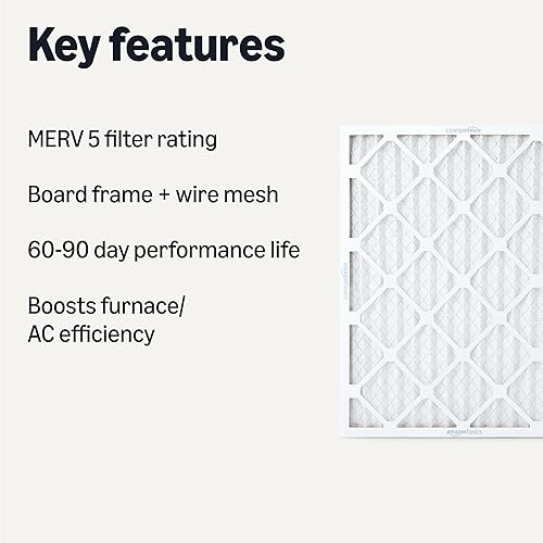 Vista 61 de Yaxa Basics Merv 11 - Filtro de aire para horno de CA - 20 x 20 x 1 pulgadas, paquete de 6