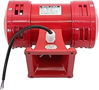 Vista 9 de YaeCCC Air Raid Siren, 110V Electric Motor Driven Siren Alarm - 150db, Super Loud for Home & Outdoor