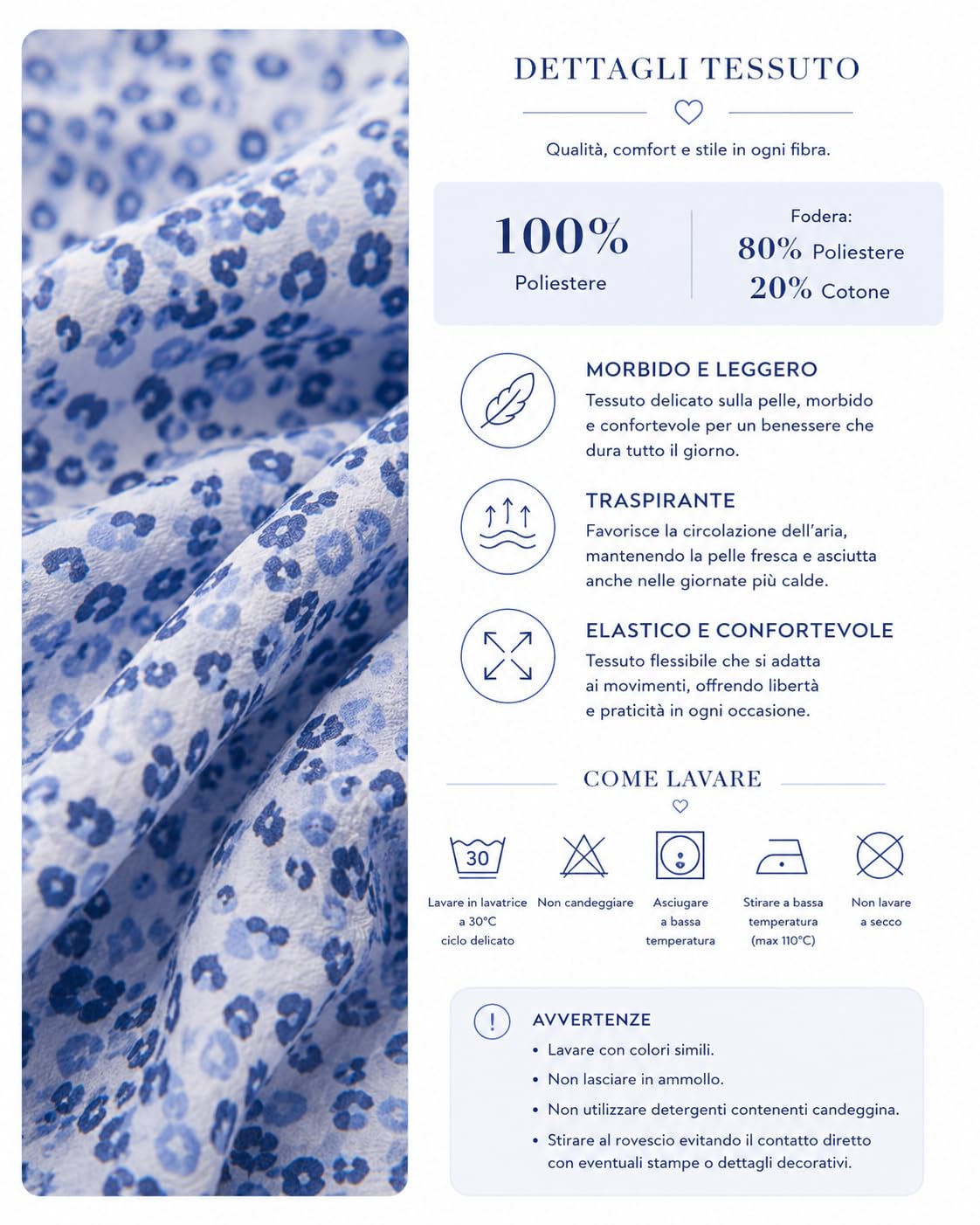 Mayoral Vestito Bambina Elegante Estivo Floreale Blu 10-16 Anni – Abito Ragazza Casual Chic Fashion Premium off Shoulder