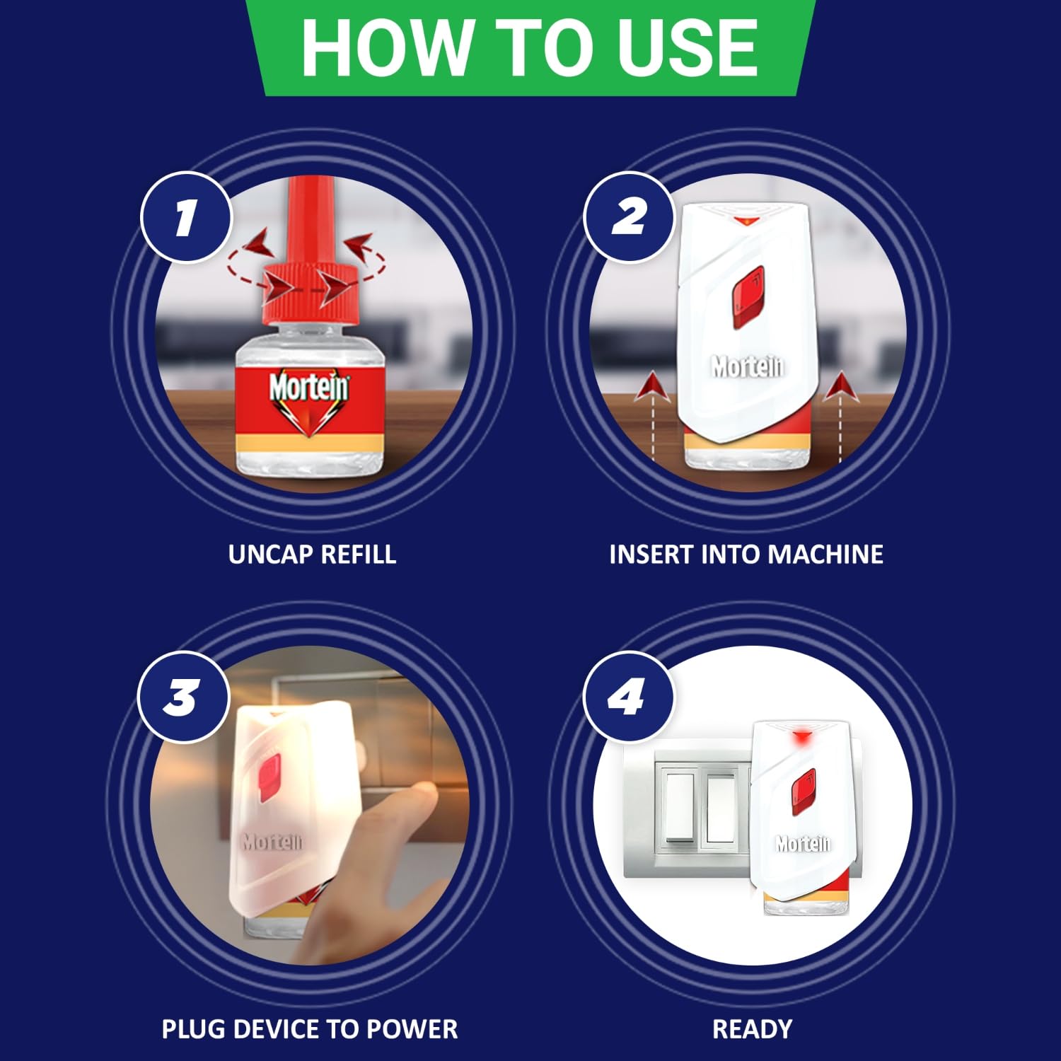 Mortein Mosquito Refill - Mandarin & Neroli -8 Mortein Mosquito Refill - Mandarin & Neroli -8