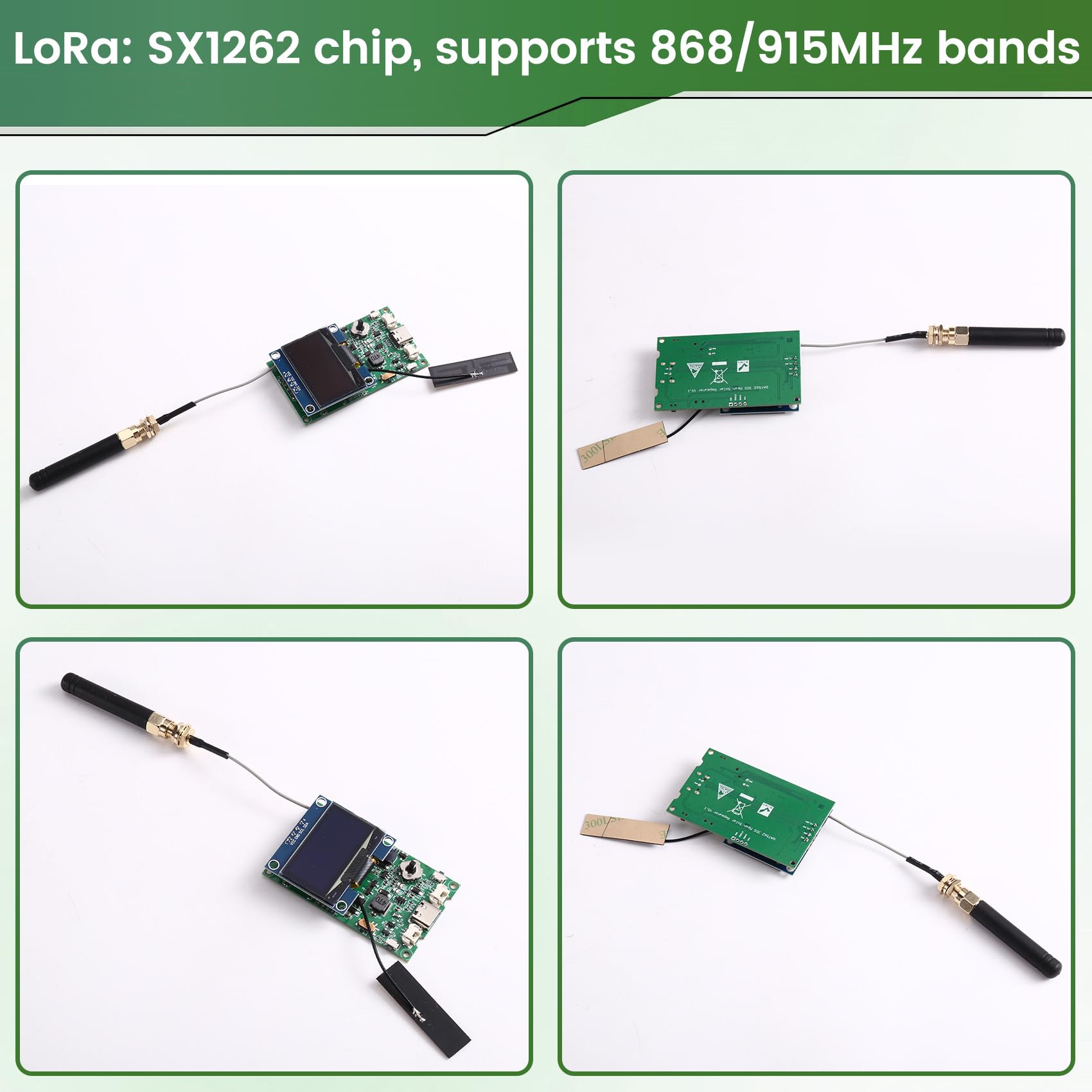 Lora Module GAT562 30S Pod Meshtastic - GNSS L76K précis, GPS
