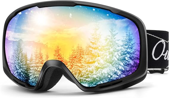 Amazon Oukzon スキーゴーグル 大人用 スノボゴーグル スキーボード ゴーグル成人 曇り止め Uv400紫外線カット Otg広視野球面レンズ 軽量 耐衝撃 防風 防雪 メガネ対応 簡単脱着 登山 スキー バイク アウトドアスポーツに適用 大人男女兼用 Oukzon ゴーグル