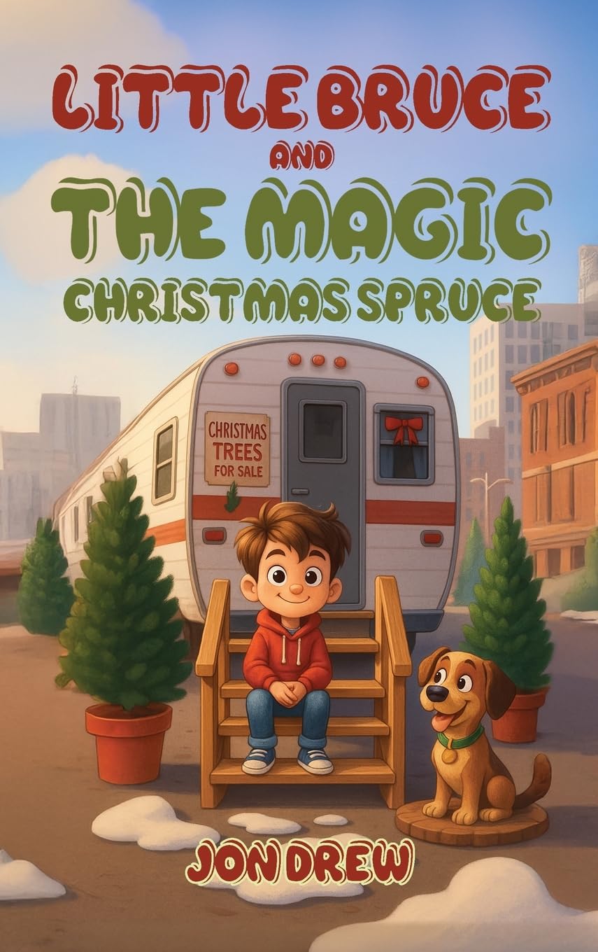Little Bruce and the Magic Christmas Spruce (Little Bruce Books)      Hardcover – November 14, 2025