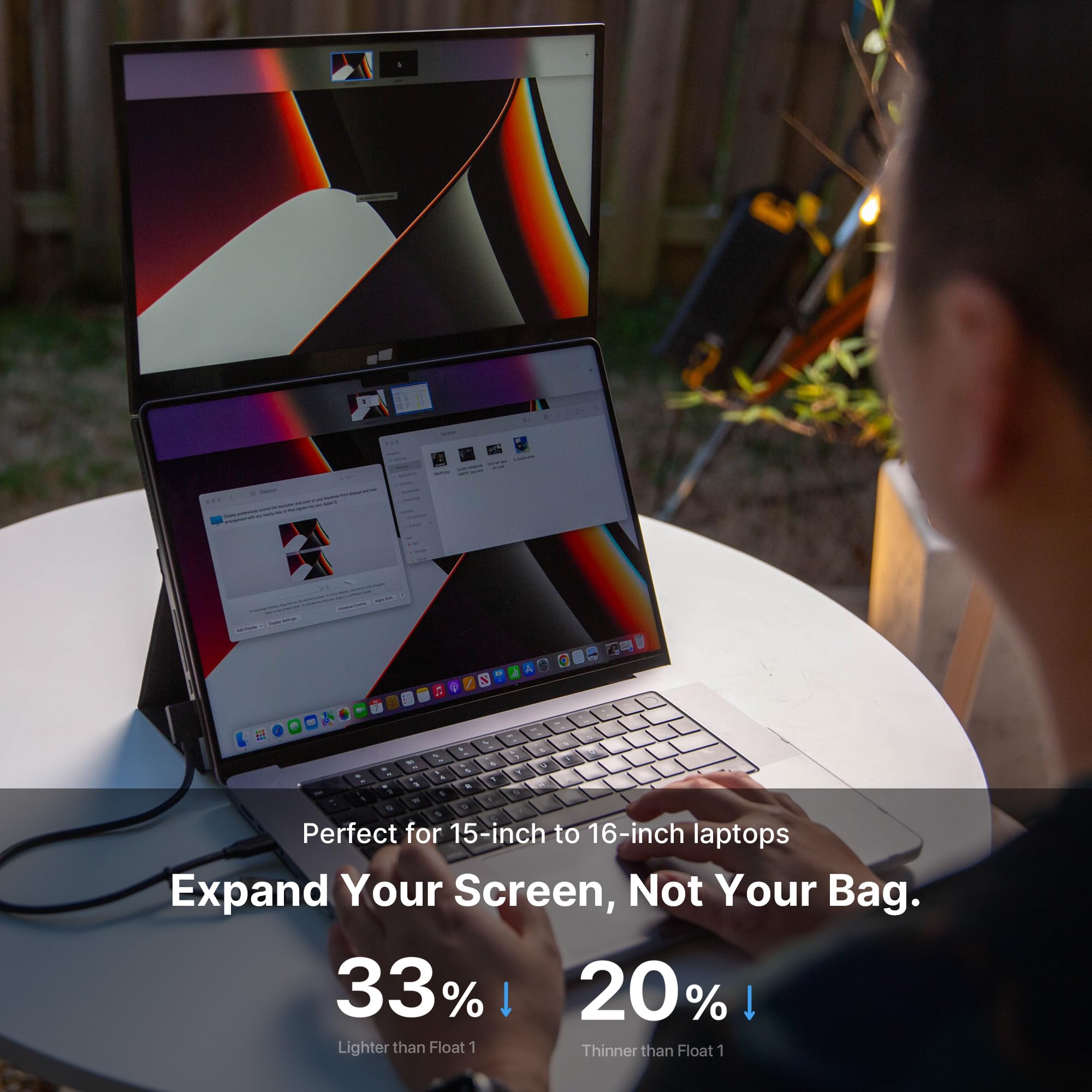 DUEX Float 2.0 PRO 16インチ WQXGAモニター Amazon.co.jp: Mobile Pixels Duex Float 2.0 Pro ポータブルモニター