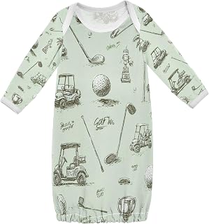 Baby Boy Girl Sleepsuit Cotton Sleeper Gown Nightgowns Clothes