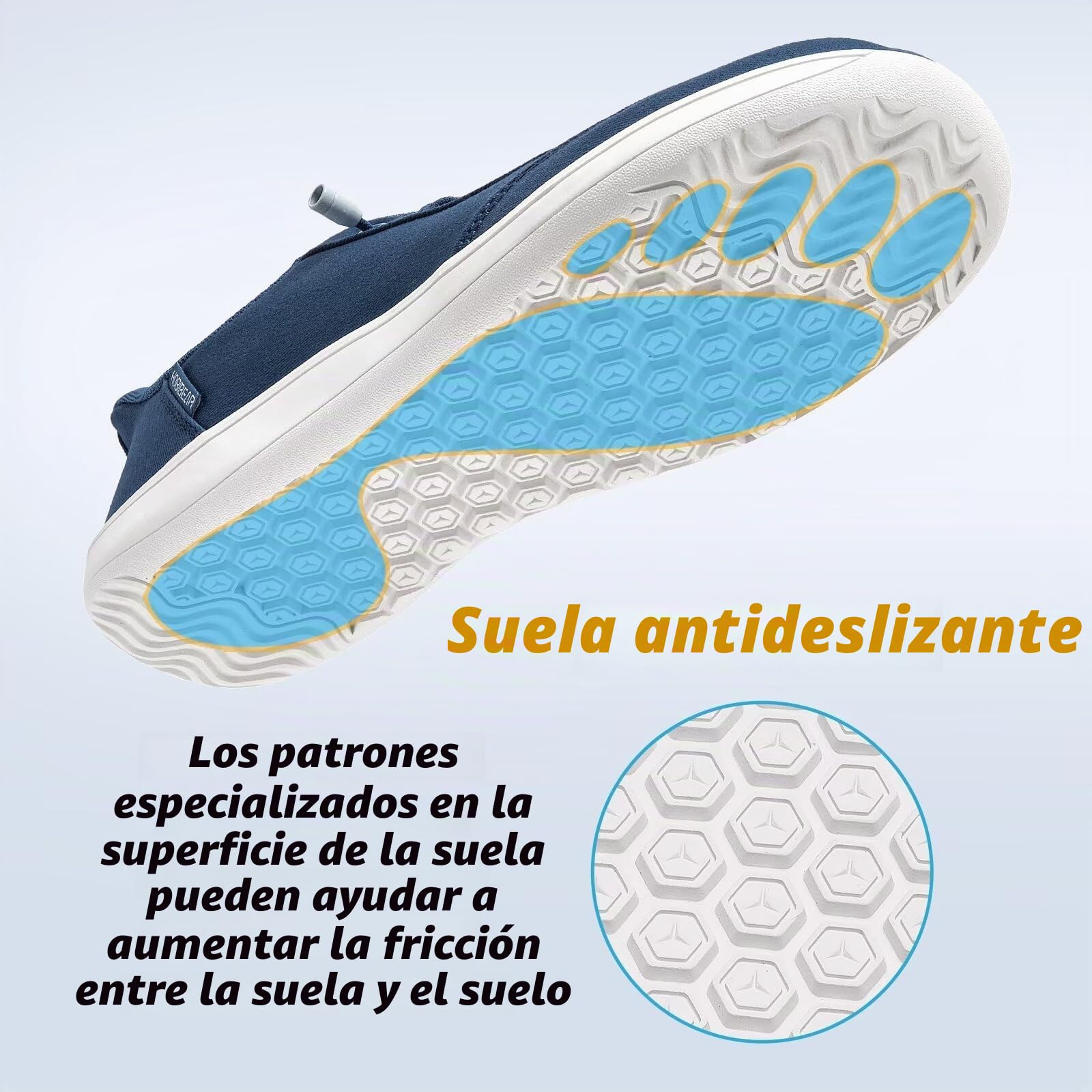 HOBIBEAR Zapatillas Minimalistas Descalzas con Manos Libres para Hombre y Mujer | Caída Cero | Zapatillas de Deporte de Moda de Ancho Amplio