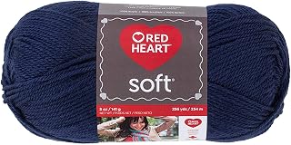 Red Heart Soft Yarn (4604) Navy