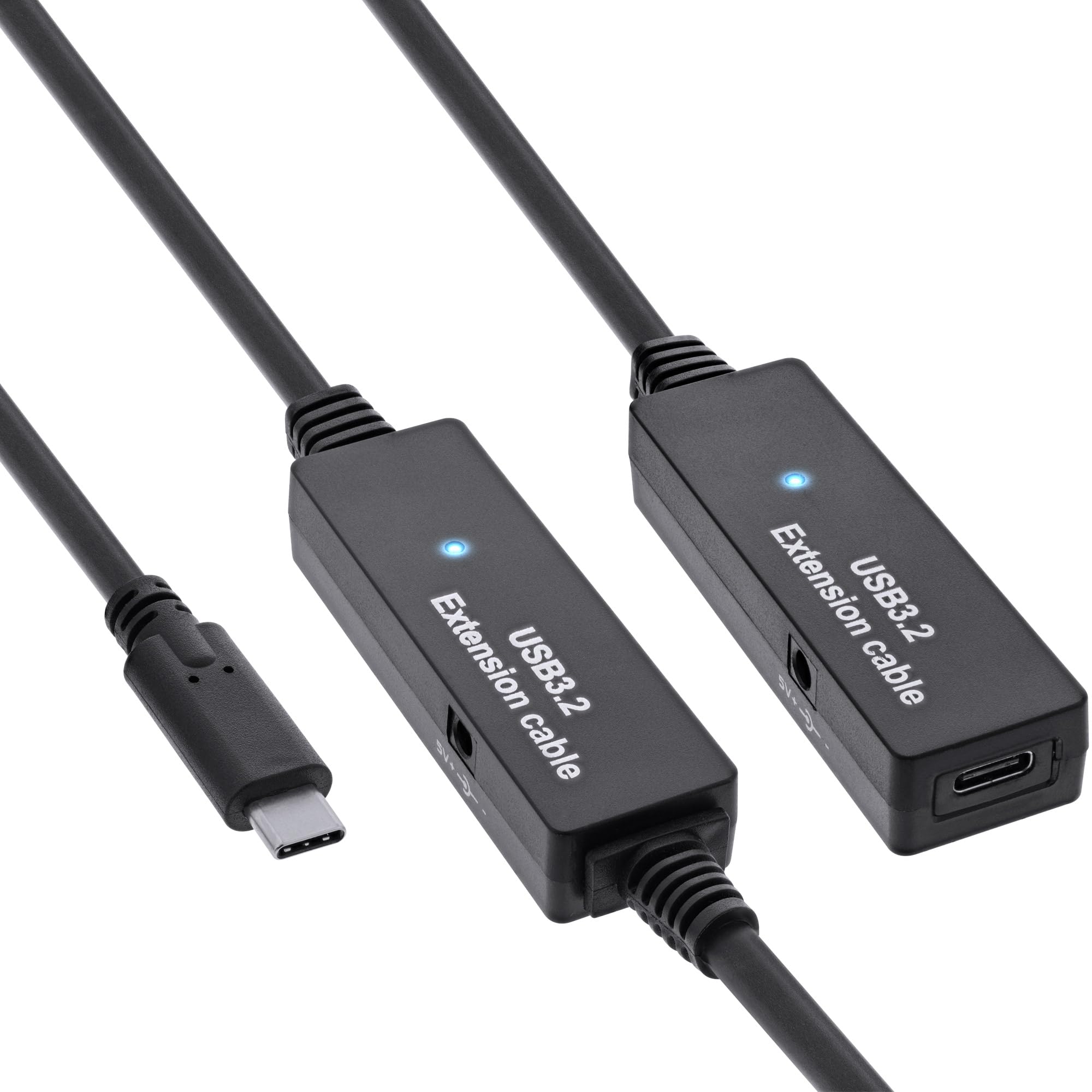 InLine® USB 3.2 Gen.1 - Prolunga attiva, spina USB-C a presa USB-C, 15 m