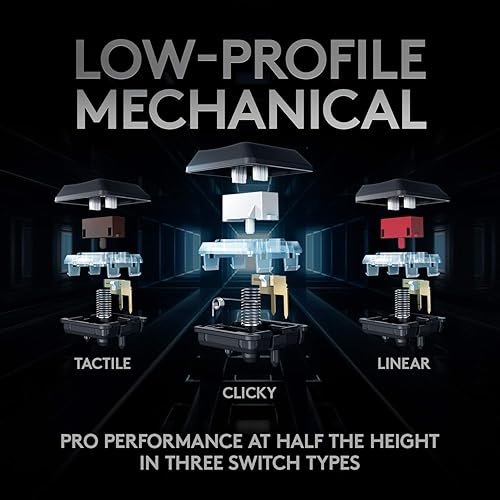 Miniatura 8 de Logitech G 915 TKL Tenkeyless Lightspeed - Teclado mecánico RGB inalámbrico para juegos opciones de interruptor de perfil bajo LIGHTSYNC RGB soporte