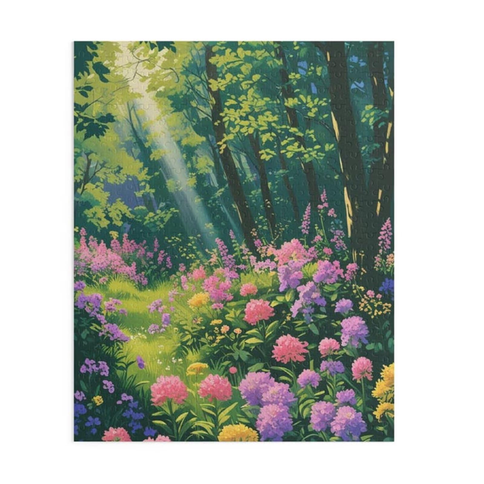 Puzzle 700 elementów Dorośli Drzewo Kwiat Trudne i wymagające puzzle Gry edukacyjne Klasyczne puzzle Puzzle 700 elementów Dorośli Stymulujący prezent 52 x 38 cm