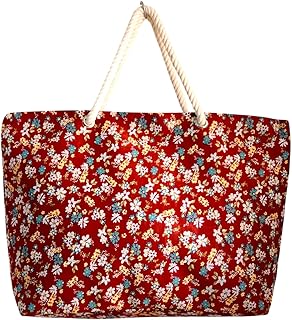 شنطة صيفية انيقة لكل رحلة كبيرة وعملية، مقاس لا غنى عنه 52 × 40 سم!