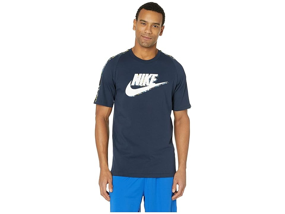 

Nike Statement Camo Tee (Obsidian) Men's T Shirt, Brown