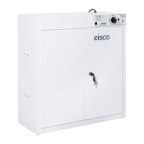 Miniatura 2 de Desinfectante para gafas - Gabinete desinfectante UV - Capacidad para 36 gafas - Montaje en pared - Acero CRC resistente - Eisco Labs