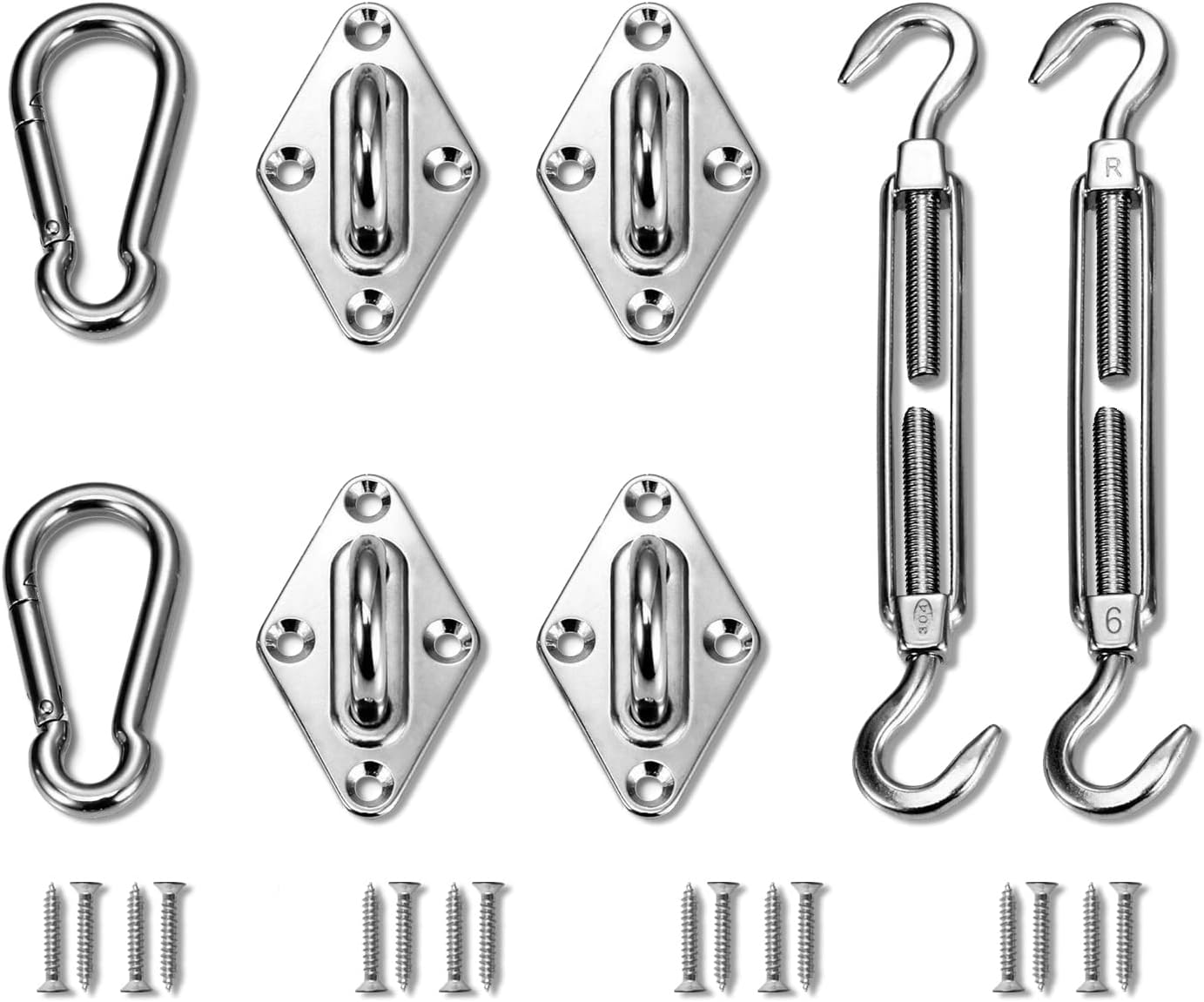 TANG Sunshades Depot Brown 12' x 14' Sun Shade Sail with Hardware kit Set 6 Inches Super Heavy Duty