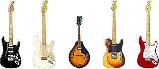 George Morgan Illustration David Gilmour's Guitars Greeting Card, DL size