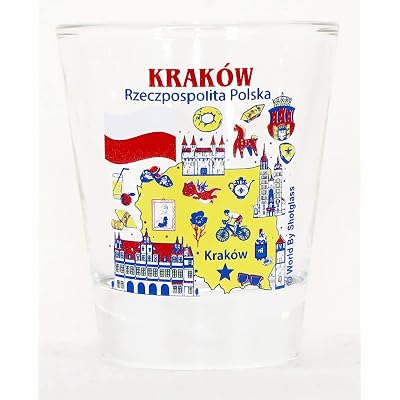 Krakow Poland Great Polish Cities Collection Shot Glass
