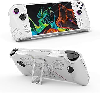 CoolShef Case for Rog Ally – Durable PC Transparent Anti-Scratch Cover with Folding Kickstand, Compatible with ASUS ROG Al... Price In India