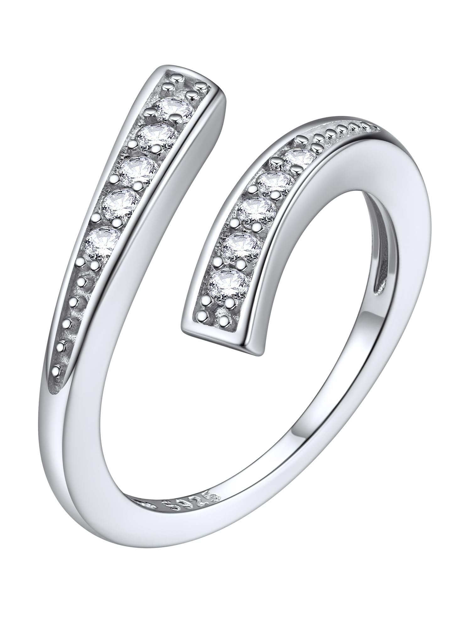 Toe Rings for Women 925 Sterling Silver Toe Ring Hypoallergenic Adjustable Open Rings for Women Summer Jewelry