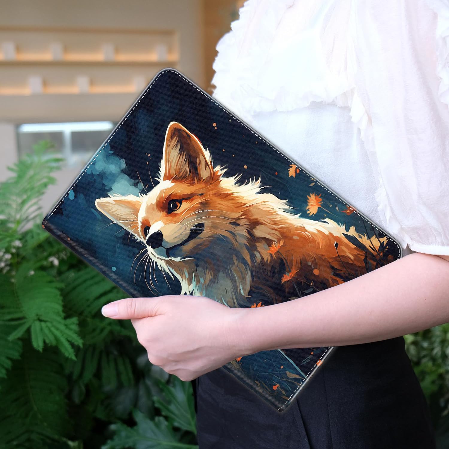 Case For IPad (A16) 11th Generation 11-inch (2025), For IPad 10th Gen 10.9-inch (2022) - Slim Fit Standing Cover With Auto Sleep/Wake, Cow Cute Animal 2 - View #10