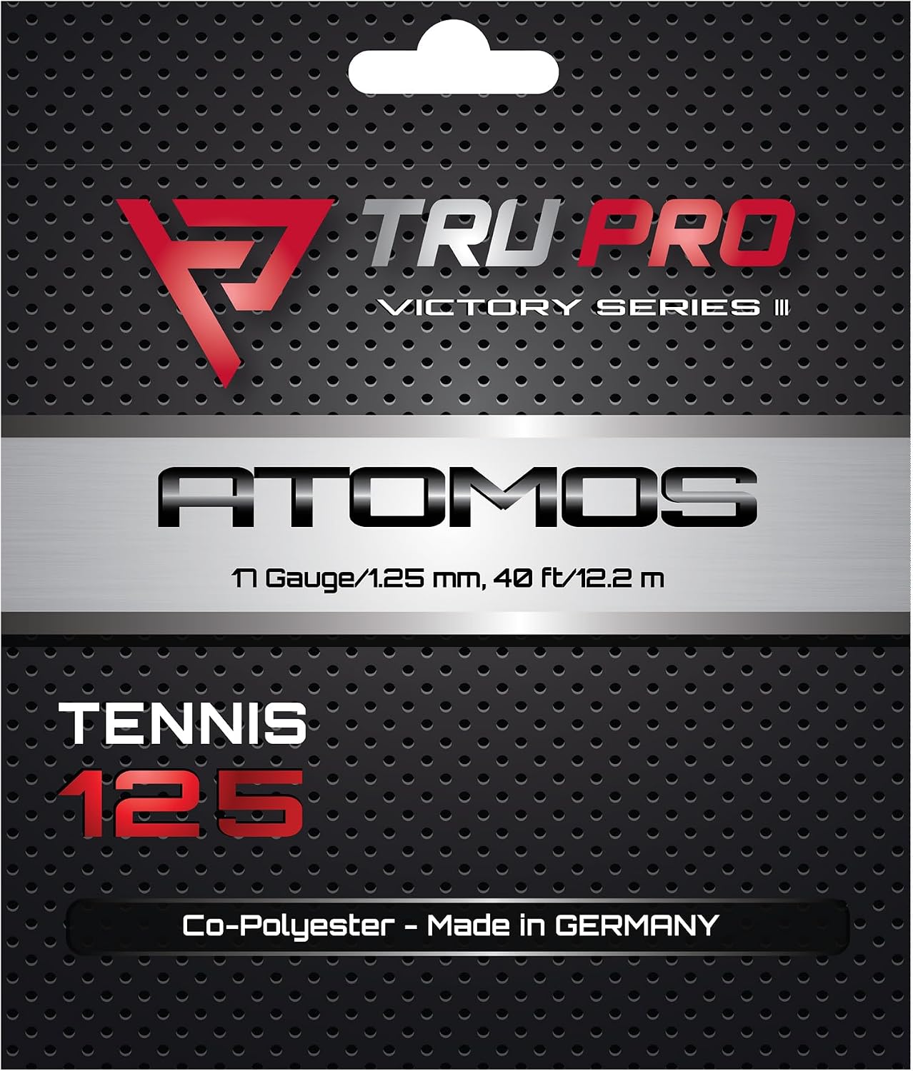 Atomos - Tennis String (Poly): Developed by Tournament Players for the Tournament Player