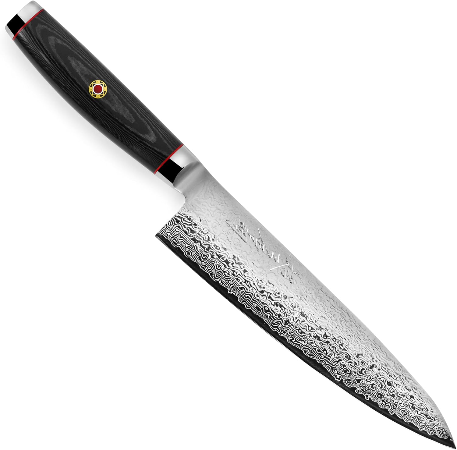 Enso SG2 Chef's Knife - Made in Japan - 101 Layer Stainless Damascus Gyuto, 8"
