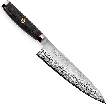 Enso SG2 Chefs Knife - Made in Japan - 101 Layer Stainless Damascus Gyuto, 8"