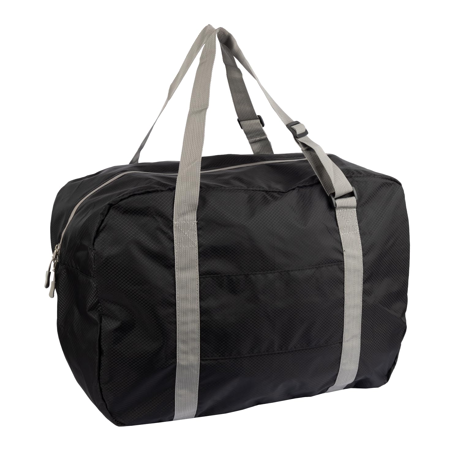 WEDO BAGTOGO Torba podróżna – składana torba podróżna (35 l), wodoodporny i lekki nylon, regulowane paski do noszenia, wodoodporne zamki błyskawiczne, pasek do mocowania wózka, czarna, czarny, jeden