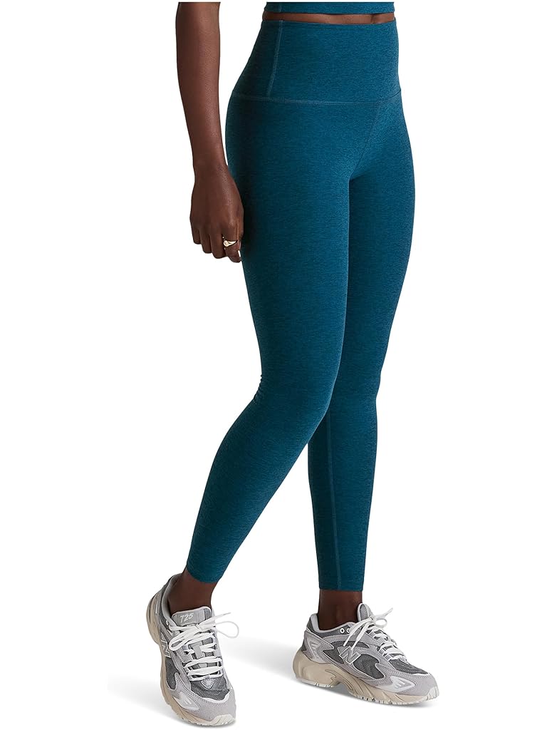 Blue Beyond Yoga Spacedye Caught In The Midi High Waisted Leggings
