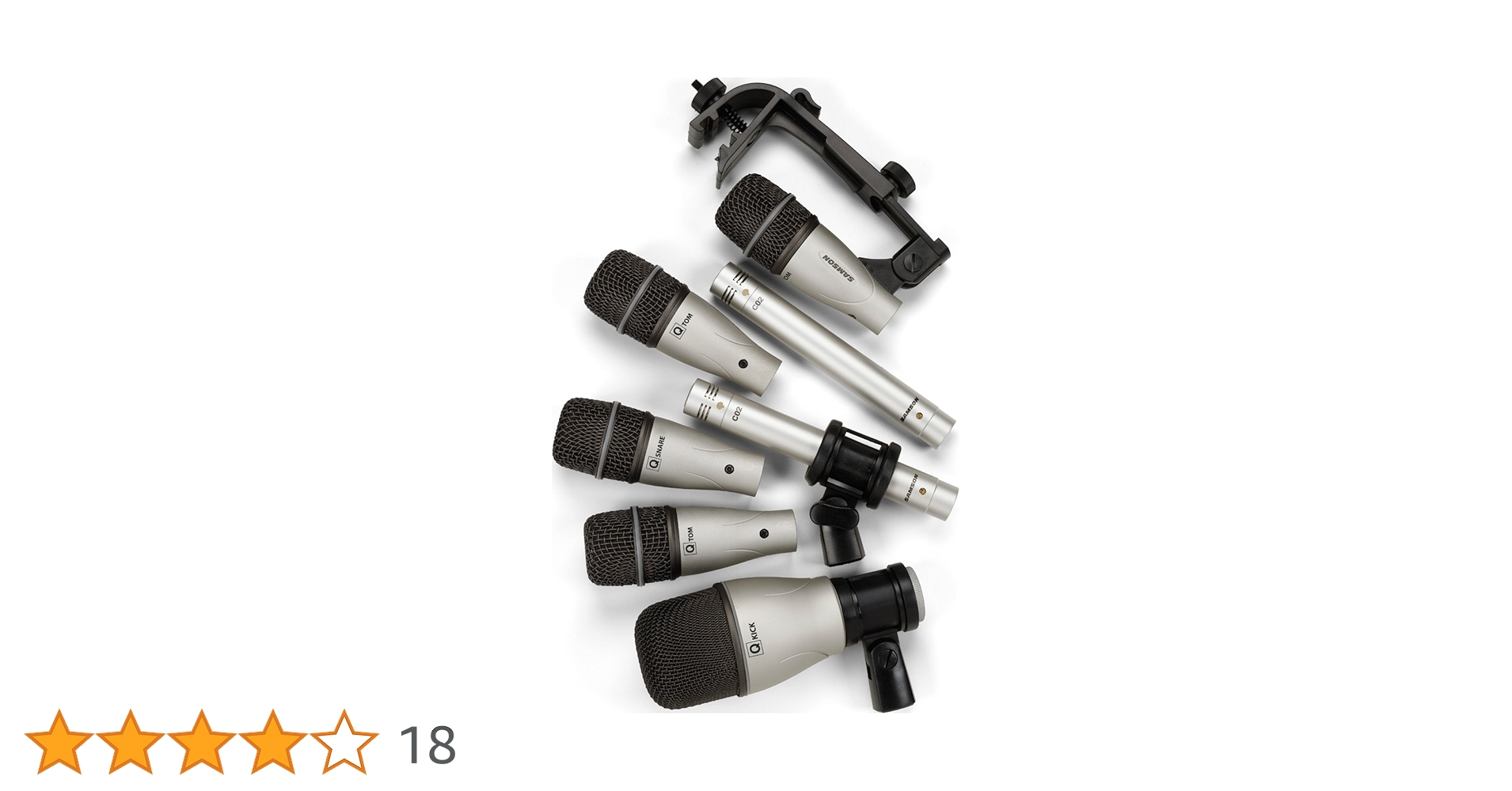 Amazon | SAMSON DK7/7kit ドラム用マイク7本セット