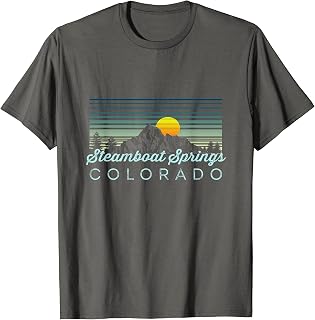 Steamboat Springs Retro Clothes & Gear - Souvenir T-Shirt