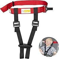 Child Airplane Safety Travel Harness - Adjustable Airplane Straps Shoulder Belt - Airplane Travel Accessories for Baby...