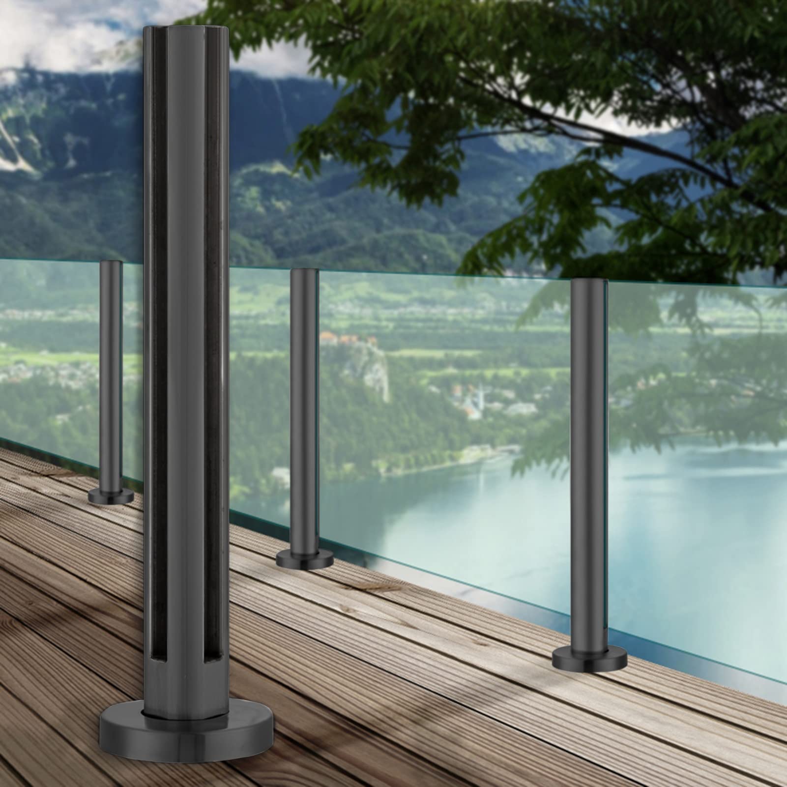 Système de balustrade en acier inoxydable haut de gamme pour garde-corps de balcon
