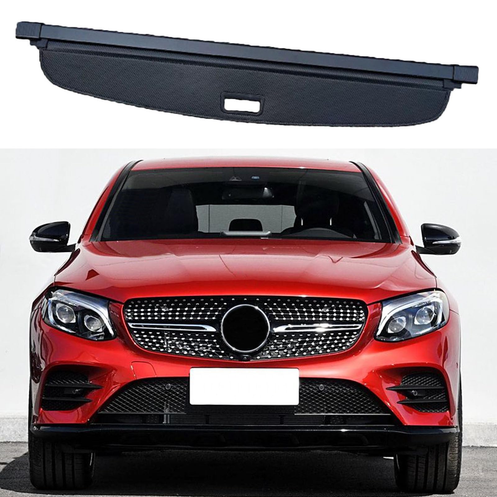 Car privacy screen,Compatible pour Benz GLC Coupe 2015-2025,Auto Parts