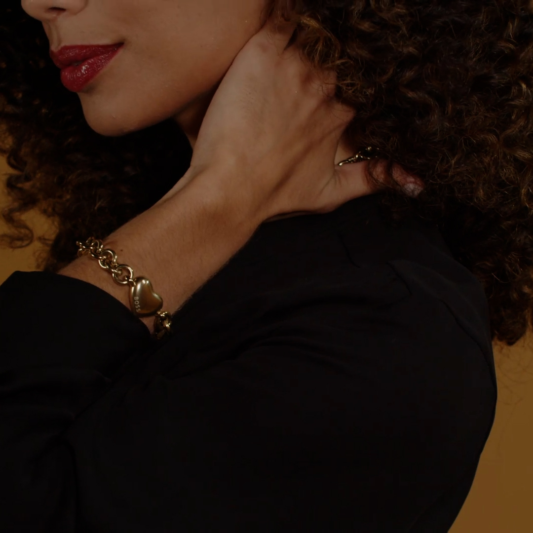 Jewelry Braccialetto a Catena Da Donna Collezione HONEY LOVE in Acciaio