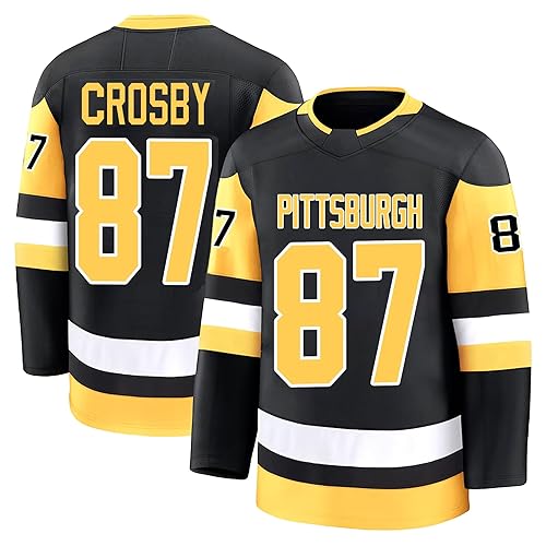 Sidney Crosby #87 Penguins Jersey — officially licensed fan gear