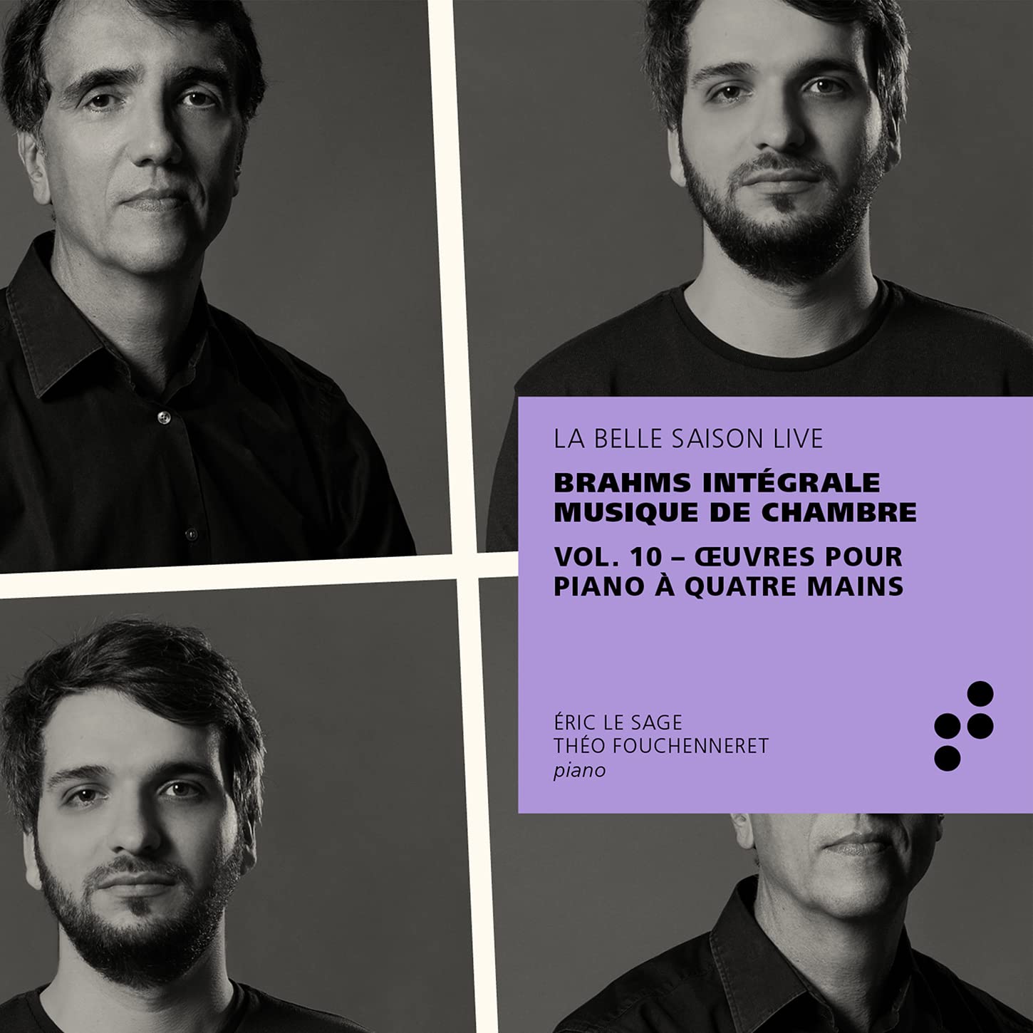 Brahms:Oeuvres pour piano a quatre mains (Integrale musique de chambre), Vol. 10 (Live)