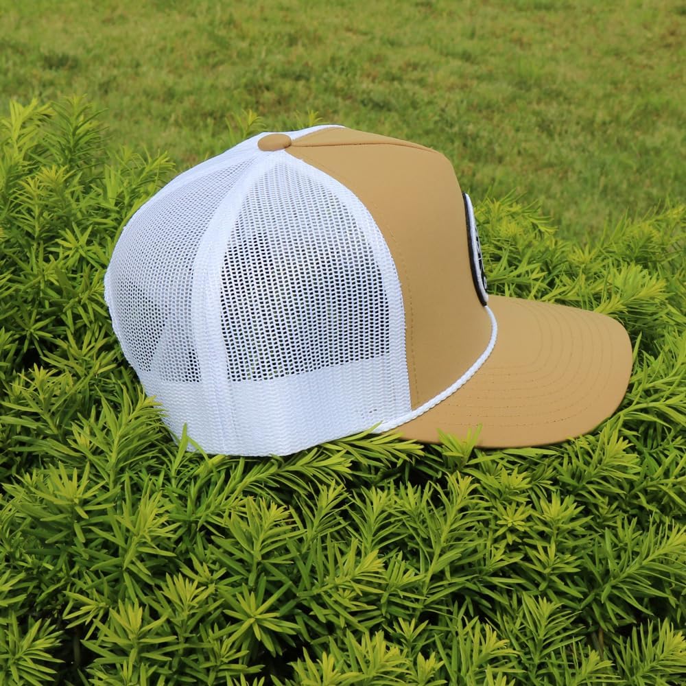 HOOEY Cowboy Golf Adjustable Snapback Hat with Square Patch