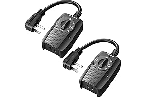 DEWENWILS Outdoor Light Timer: Illuminate Your Nights Effortlessly