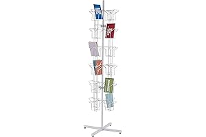 SSWBasics 48 Pocket Rotating Greeting Card Rack