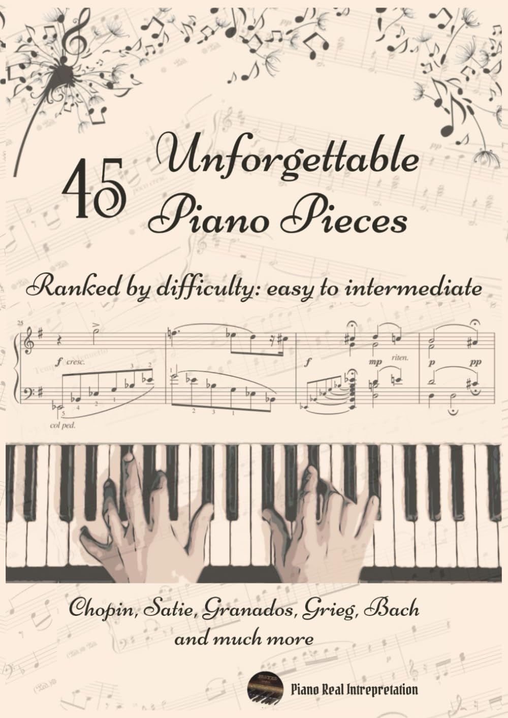 45 Unforgettable Piano Pieces: Ranked by difficulty: easy to ...