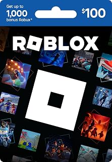 Roblox Physical Gift Card [Includes Free Virtual Item] [Redeem Worldwide] - $100
