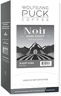 Noir, 12 Gram Soft Pods, 16 Count (Pack of 1)
