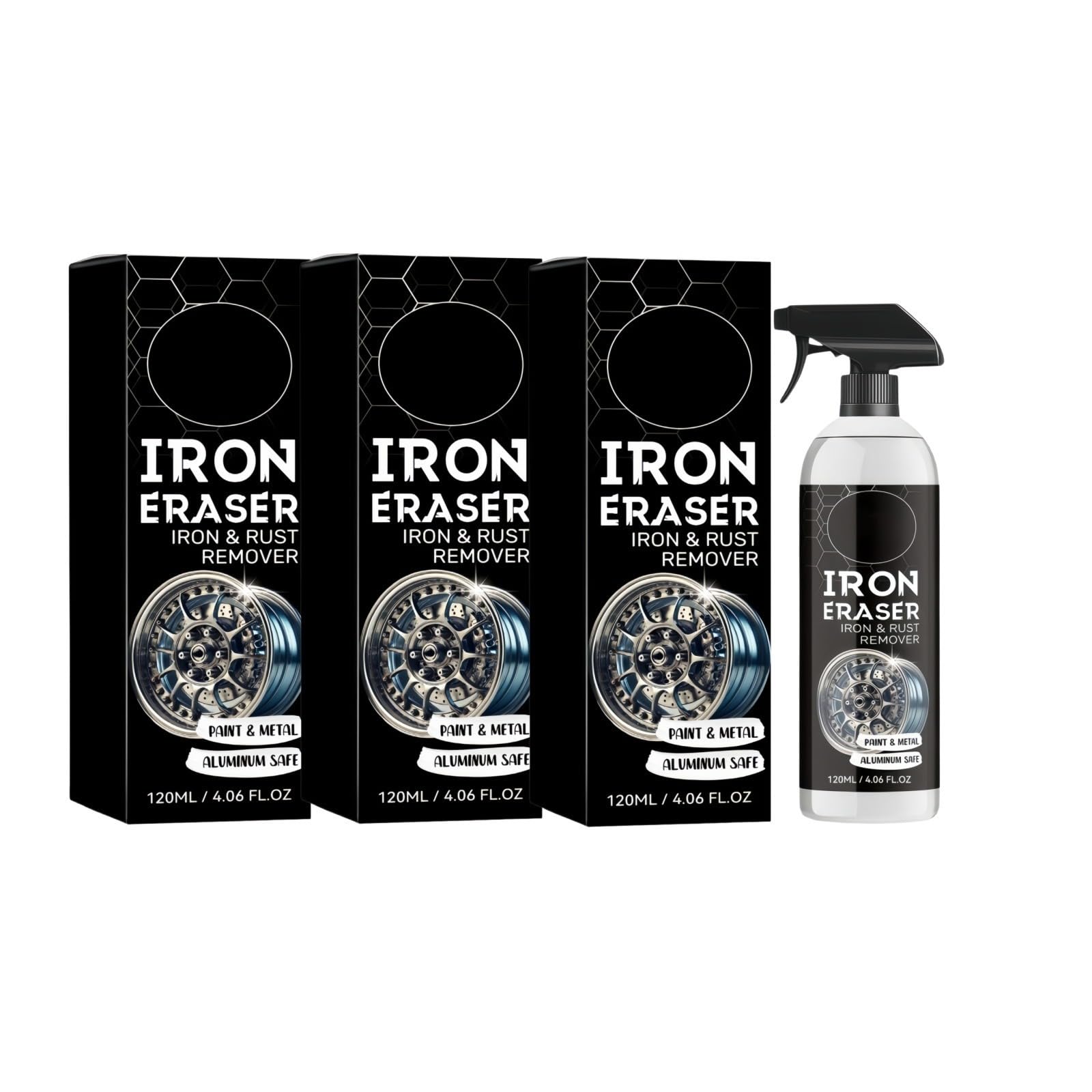 Générique ust Remover Spray, Car Rust Remover, Anti Rusts Iron Out Spray