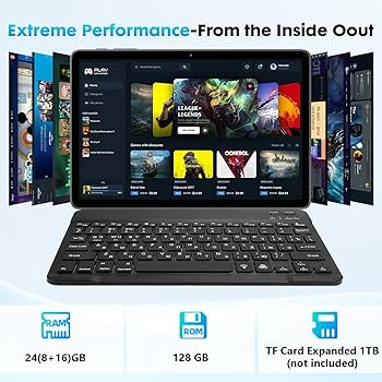 Android 15 10インチタブレット 24GB RAM 128GB Amazon.com : Aobante 10 Inch Tablet, Android 15 with 24GB